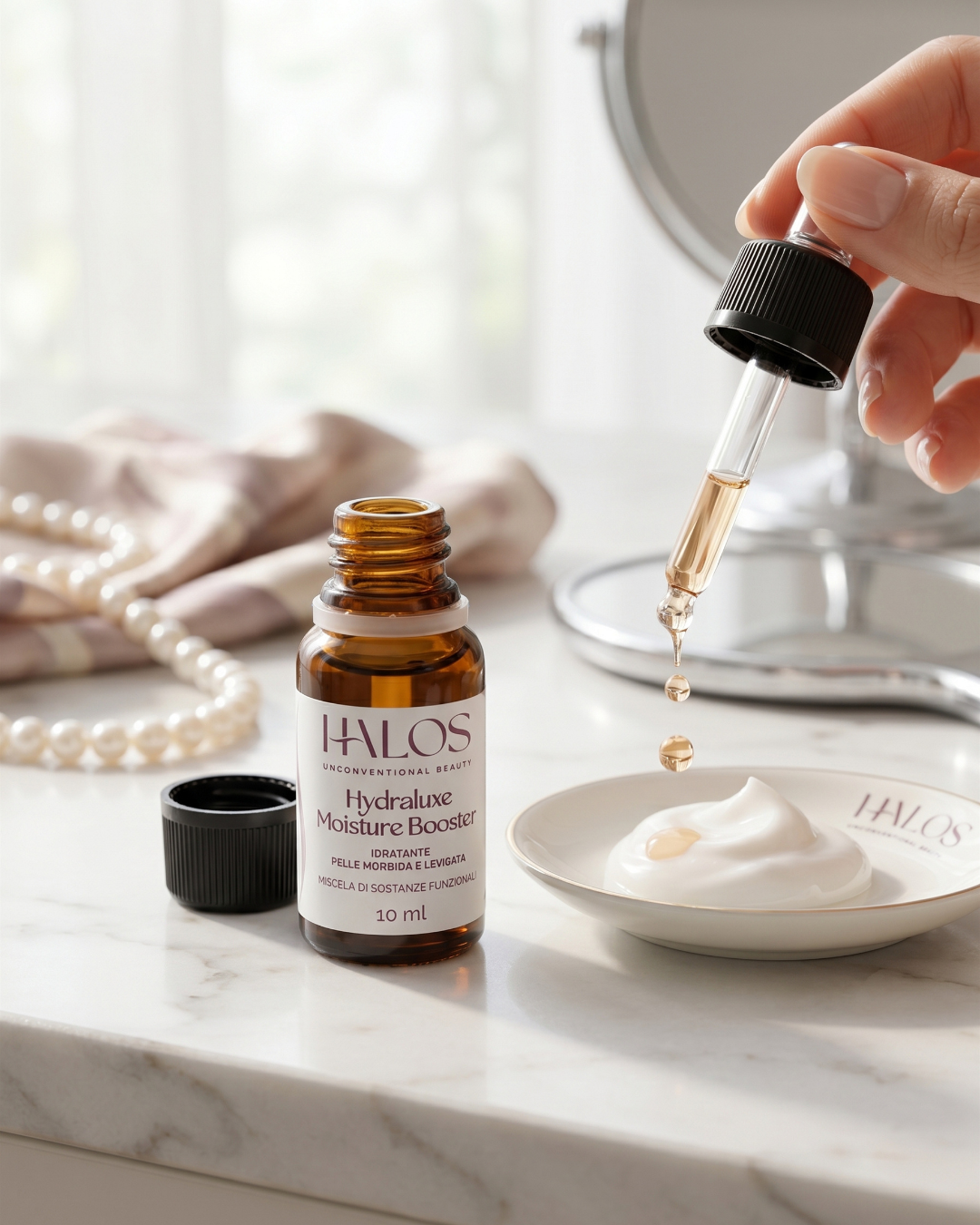 Hydralux Moisture Booster — Idratazione intensa e duratura — la pelle torna rimpolpata