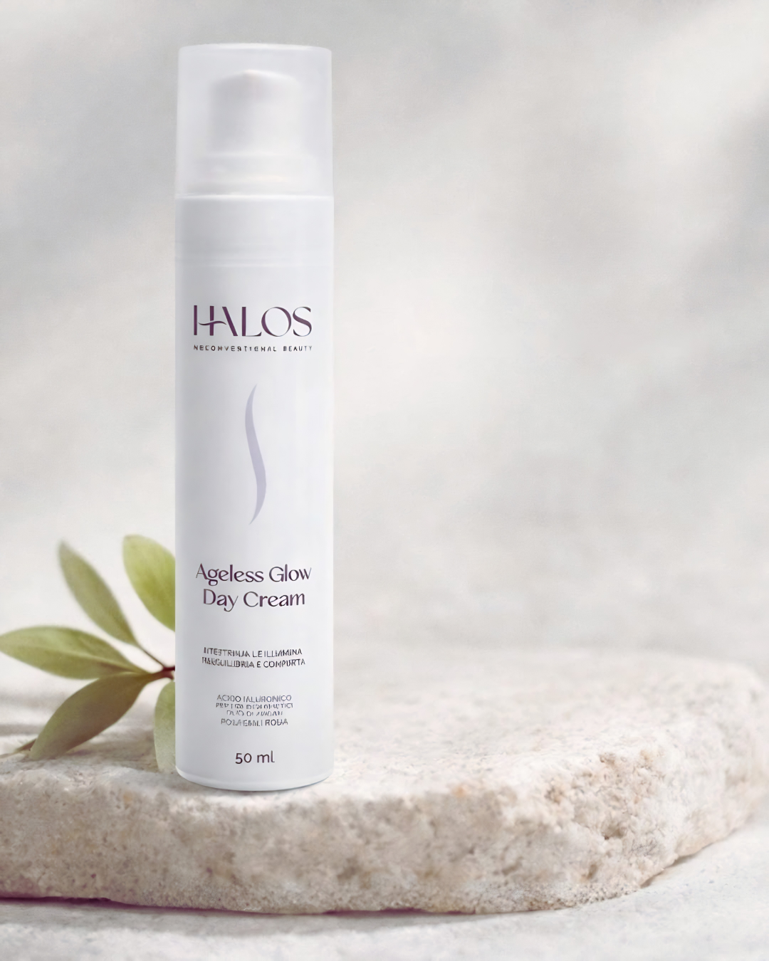 Ageless Glow Day Cream — Tonifica, illumina e ridisegna i contorni con peptidi biomimetici