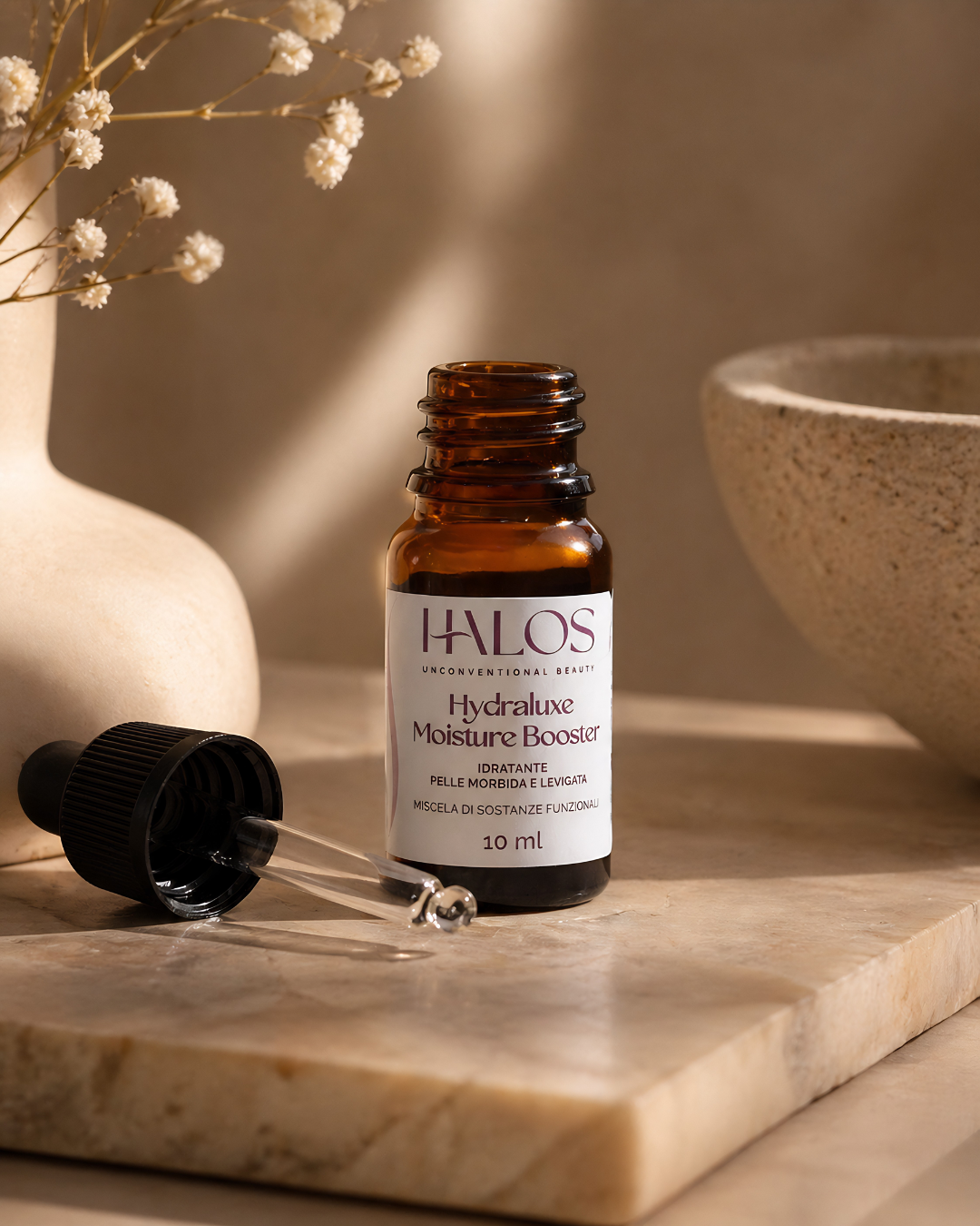 Hydralux Moisture Booster — Idratazione intensa e duratura — la pelle torna rimpolpata