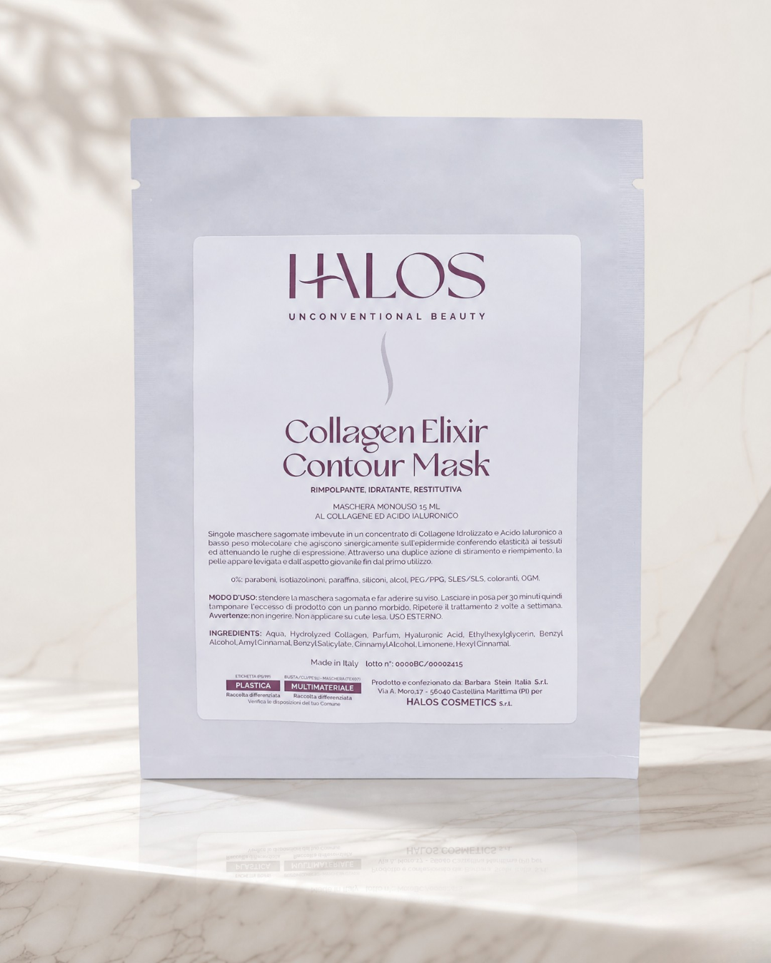Collagen Elixir Contour Mask — Rimpolpa, illumina e ridisegna i contorni in un solo gesto