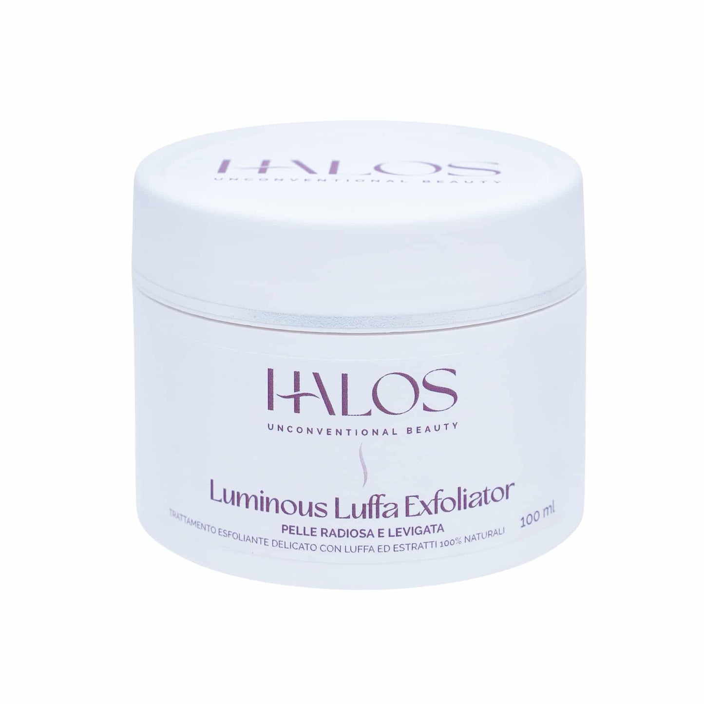 Luminous Luffa Exfoliator — Rinnova la grana cutanea, la luminosità torna visibile